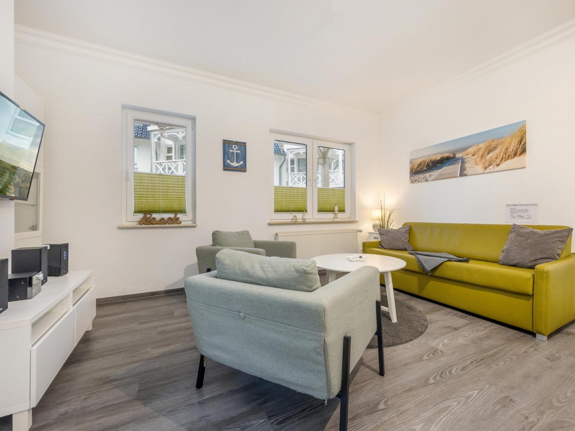 Ferienwohnung Duene In Der Residenz Clara Sophia Binz Bagian luar foto
