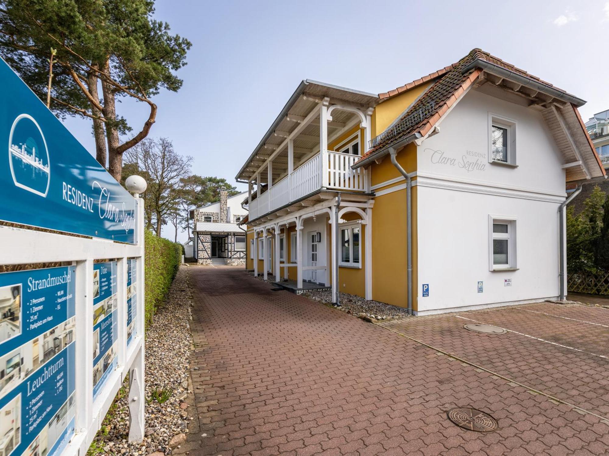 Ferienwohnung Duene In Der Residenz Clara Sophia Binz Bagian luar foto